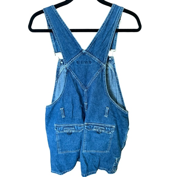 *SOLD* π Y2K Vintage Blue Denim Overalls - Picture 3 of 5